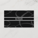 Search for djing business cards Deejay