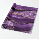 Search for purple marble wrapping paper Glitter