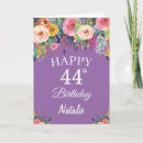 Search for 44th birthday cards Forty fourth birthday