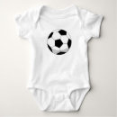 Search for soccer baby clothes White