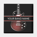 Search for rock band magnets Rock and roll