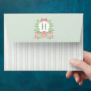 Search for christmas wedding envelopes Traditional