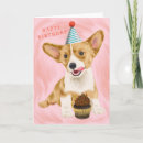 Search for cute corgi birthday cards Puppy