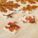 Search for autumn leaves puzzles Woodland