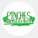 Search for get lucky stickers Pinches get stitches