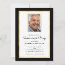 Search for classy retirement party invitations Sophisticated