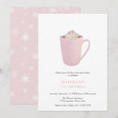 Search for hot chocolate invitations Pink