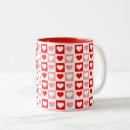 Search for valentines coffee mugs Red