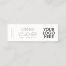 Search for drink voucher Bar ticket