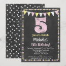 Search for 5 year old birthday invitations 5th birthday party