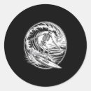 Search for funny surfer stickers Vintage