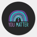 Search for semicolon stickers Therapy is cool