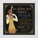 Search for flapper invitations Gold