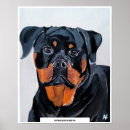 Search for rottweiler paintings posters Dog
