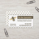 Search for bee business cards Black