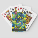 Search for psychedelic playing cards Vibrant