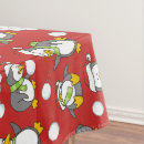 Search for christmas penguin tablecloths Cute