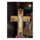 Search for cross symbol postcards Gold