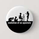 Search for evolution round badges Atheist