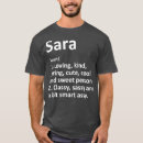 Search for sara tshirts Birthday