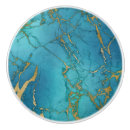 Search for blue marble knobs and pulls Gold