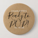 Search for gender reveal badges Rustic
