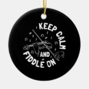 Search for funny violin christmas tree decorations Violinist