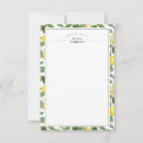 Search for lemons note cards Yellow