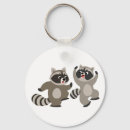 Search for raccoon key rings Cartoon