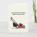 Search for lawn mower cards Dad