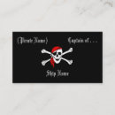 Search for pirate business cards Fantasy