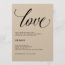 Search for kraft paper wedding invitations Typography