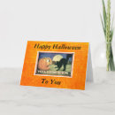 Search for vintage happy halloween cards Black