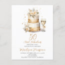Search for rose gold 50th invitations Fifty and fabulous
