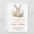 Search for rabbit birthday invitations Gender neutral