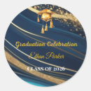Search for navy graduation stickers Elegant
