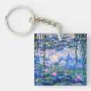 Search for fine square key rings Claude monet