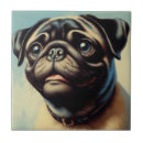 Search for antique portrait tiles Retro