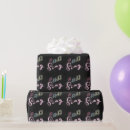 Search for singing wrapping paper Musical notes