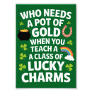 Search for pot of gold posters March 17