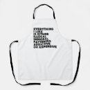 Search for everything aprons Funny quote