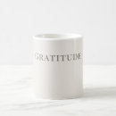 Search for gratitude coffee mugs Minimalist design