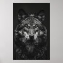 Search for black white wolf posters Wildlife