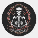 Search for gothic style stickers Skeleton
