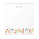 Search for flower border notepads Pretty