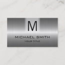 Search for stainless business cards Metal