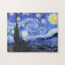 Search for oil painting puzzles Starry night