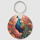 Search for peacock key rings Floral