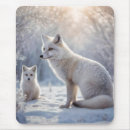 Search for arctic fox mousepads White