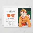 Search for halloween 1st birthday invitations Watercolor